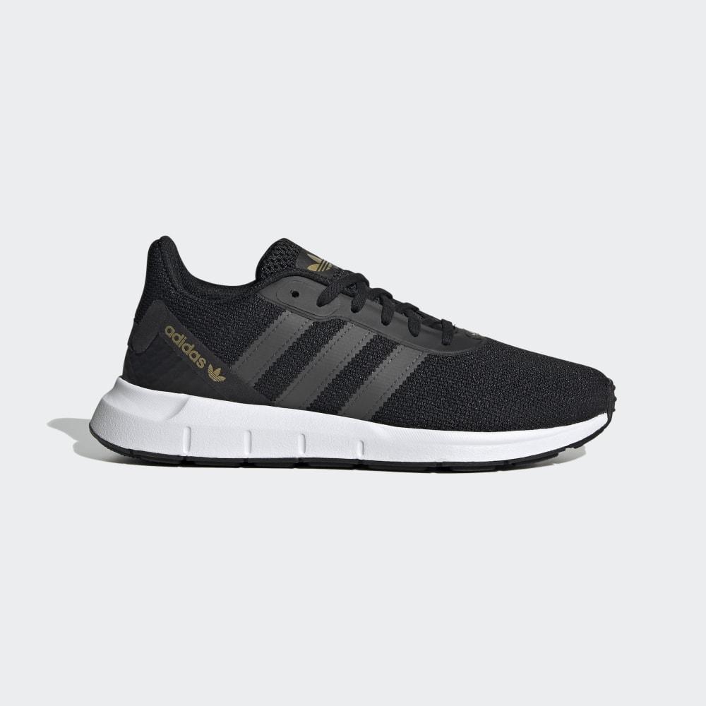 Adidas Women's Swift Run RF Originals Shoes Black/Grey/White Ireland FW1646